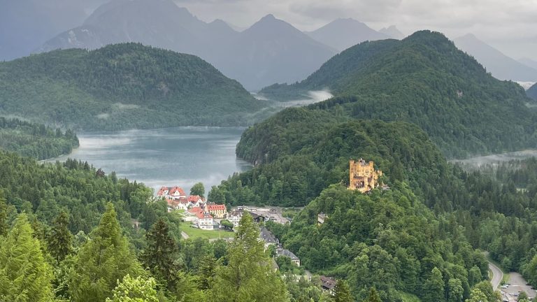 The Austrian Alps and Füssen